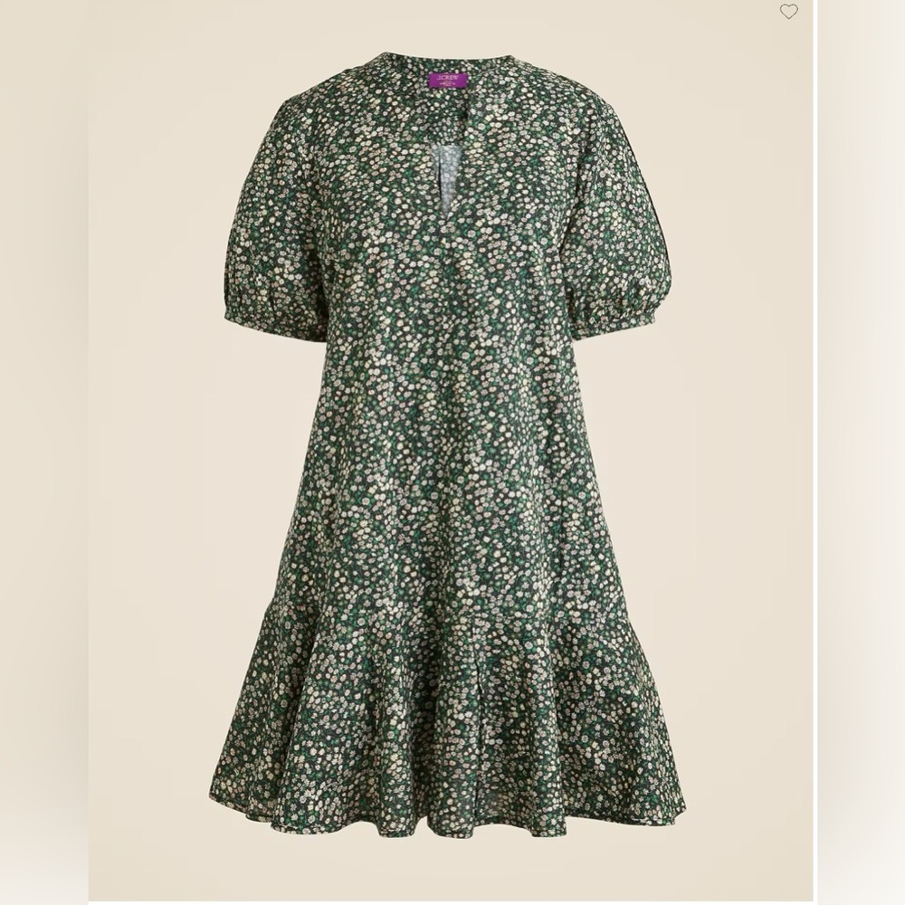 J.Crew Delilah sweetheart neck cotton dress in Liberty® Marguerite Size Small